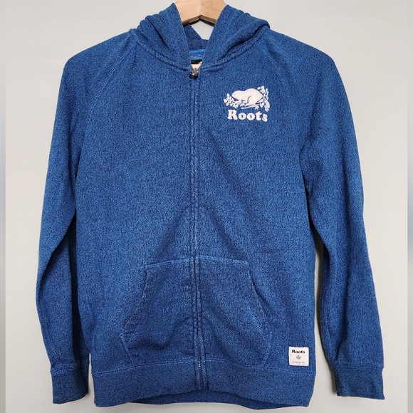 Roots Other - Roots Kids Blue Hoodie Jacket Size XXL 13-14 Yrs